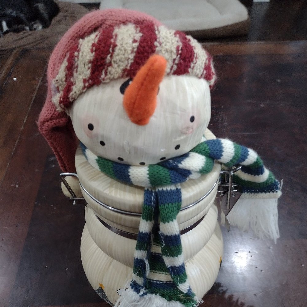 Snowman Cookie Jar